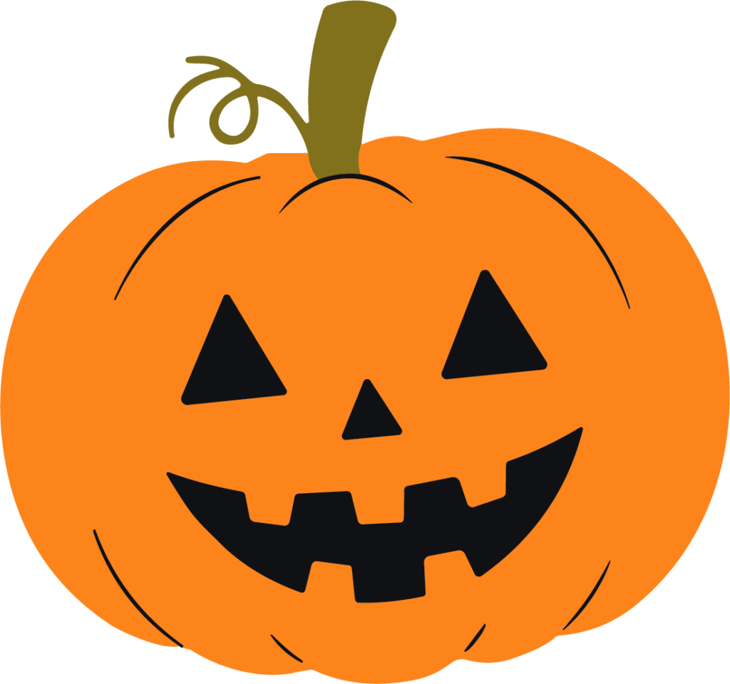 Jack-O-Lantern SVG Cheerful Grin Vector