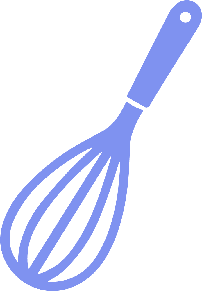 Kitchen Whisk SVG Simple Flat Icon Vector