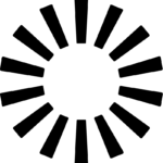 Loading Spinner SVG Radial Motion Vector