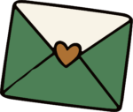 Love Letter Envelope SVG Charming Cartoon Vector