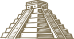 Mayan Pyramid SVG Ancient Stone Steps Vector