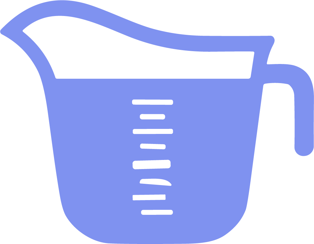 Measuring Cup SVG Simple Kitchen Vector