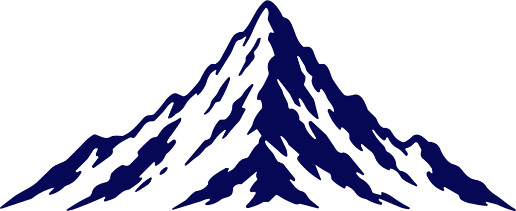 Mountain Peak SVG Jagged Silhouette Vector