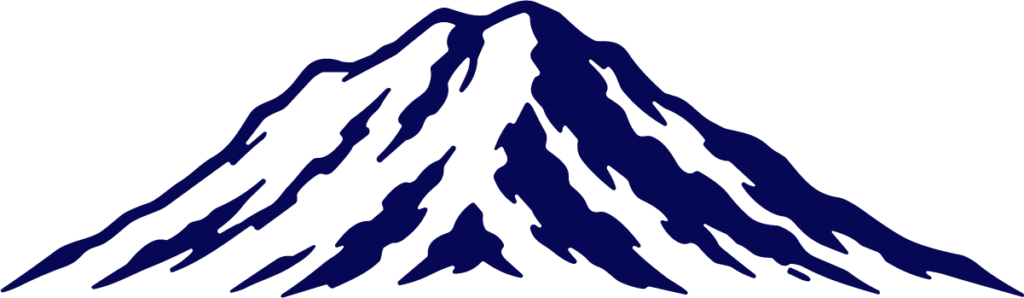 Mountain Peak SVG Bold Silhouette Vector