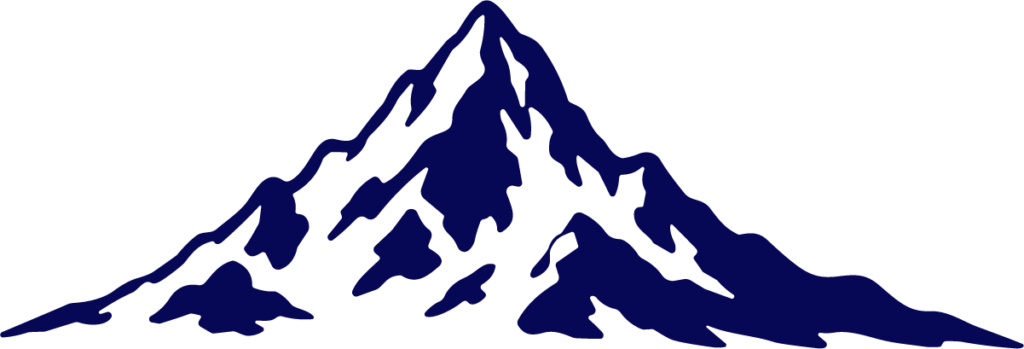 Mountain Peak SVG Jagged Silhouette Vector