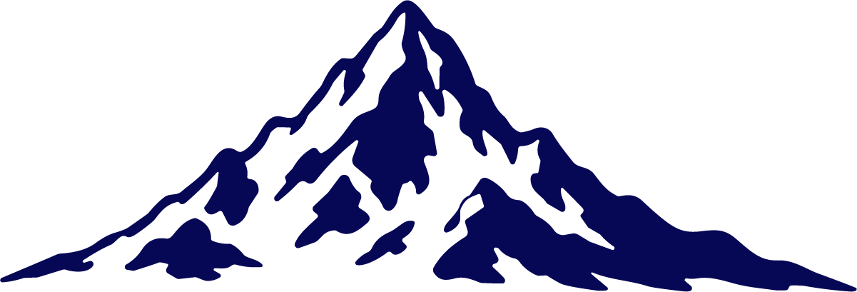 Mountain Peak SVG Jagged Silhouette Vector - Image 1