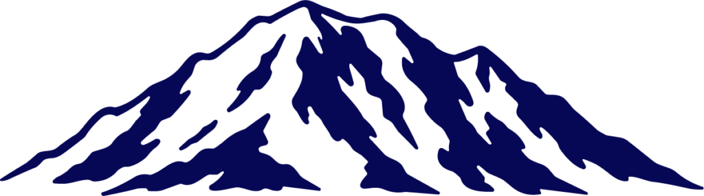 Mountain Peak SVG Rugged Silhouette Vector
