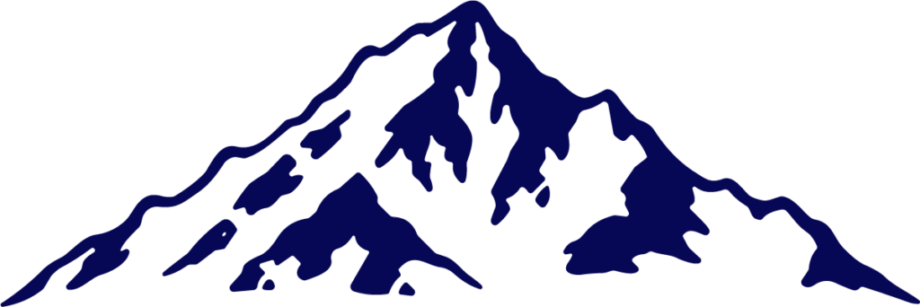 Mountain Peak SVG Rugged Silhouette Vector