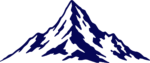 Mountain Peak SVG Rugged Silhouette Vector