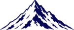 Mountain Peak SVG Bold Silhouette Vector