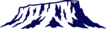 Mountain Range SVG Jagged Silhouette Vector