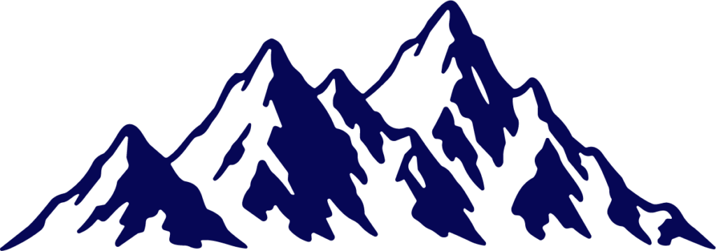 Mountain Range SVG Bold Peaks Vector