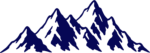 Mountain Range SVG Bold Peaks Vector