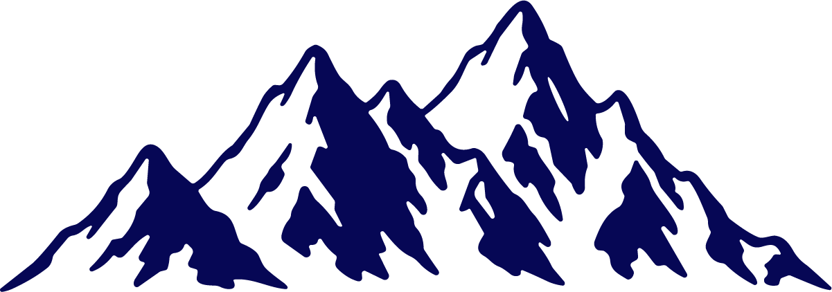 Mountain Range SVG Bold Peaks Vector - Image 1