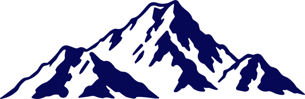 Mountain Range SVG Bold Peaks Vector