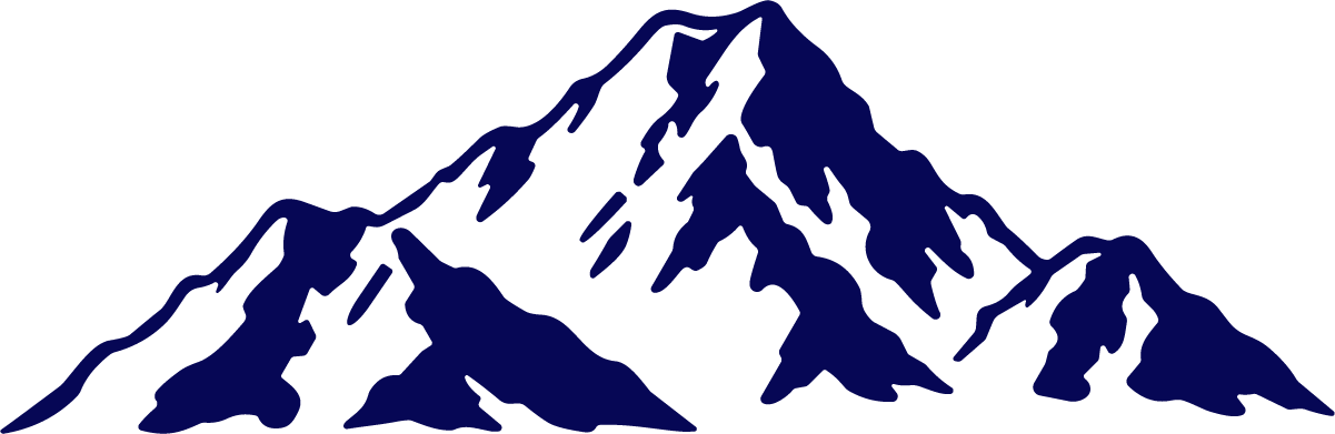 Mountain Range SVG Bold Peaks Vector - Image 1