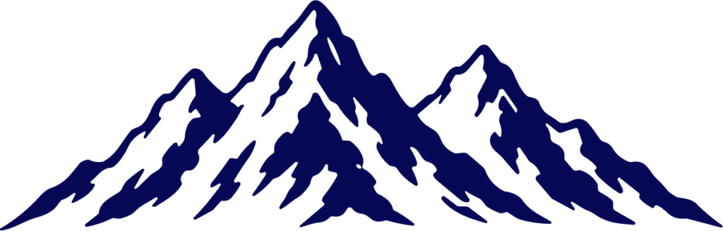 Mountain Range SVG Jagged Peaks Vector