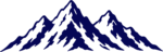 Mountain Range SVG Jagged Peaks Vector