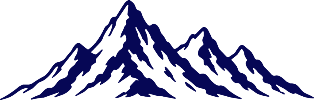 Mountain Range SVG Bold Peaks Vector