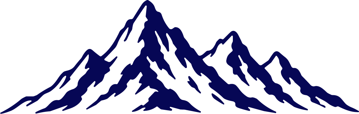 Mountain Range SVG Bold Peaks Vector - Image 1