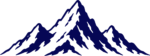 Mountain Range SVG Bold Silhouette Vector