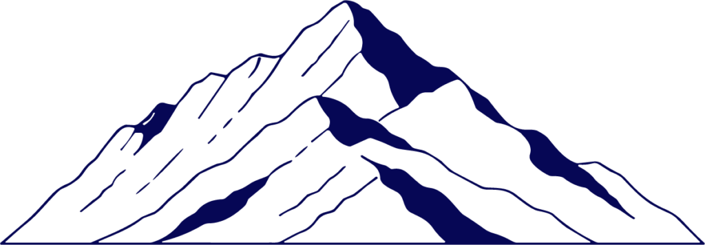 Mountain Range SVG Bold Peaks Vector