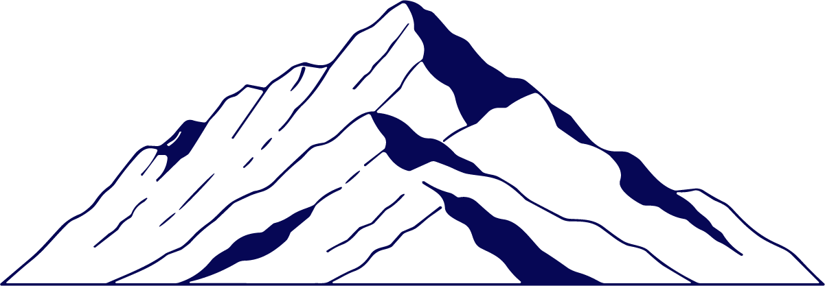 Mountain Range SVG Bold Peaks Vector - Image 1