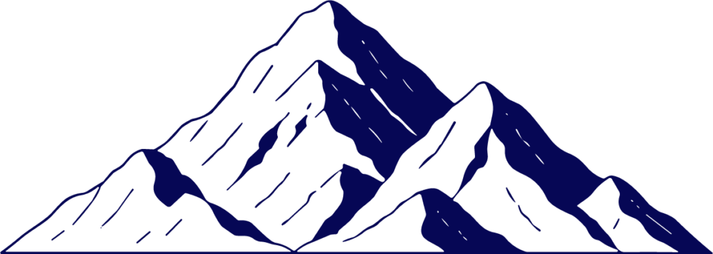 Mountain Range SVG Bold Peaks Vector