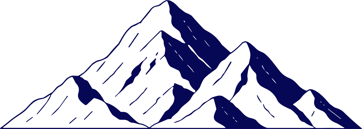Mountain Range SVG Bold Peaks Vector - Image 1