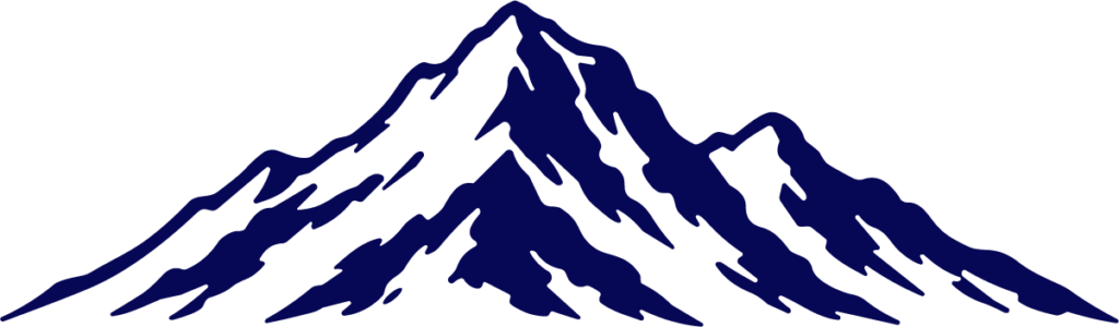 Mountain Range SVG Jagged Peaks Vector