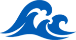 Ocean Wave SVG Bold Blue Vector