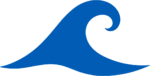 Ocean Wave SVG Curling Swell Vector