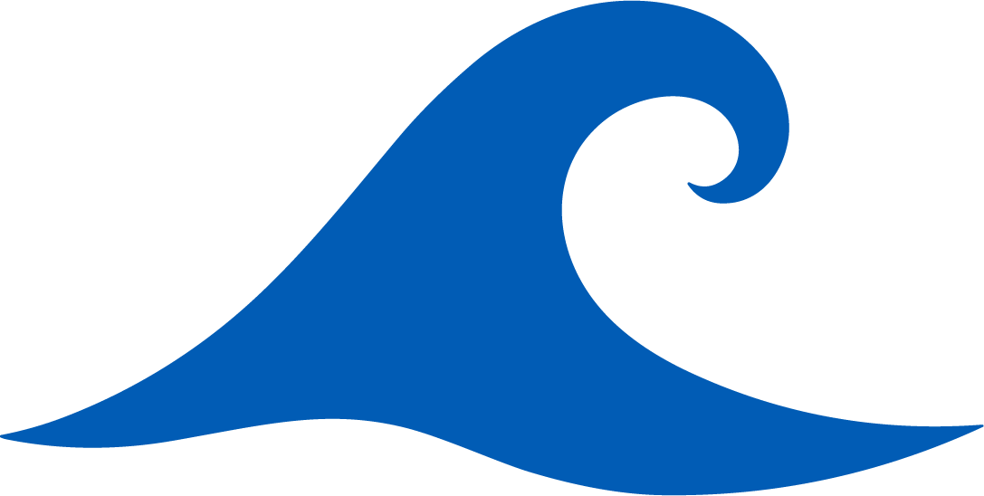 Ocean Wave SVG Curling Swell Vector - Image 1