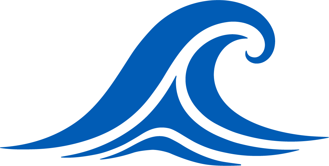 Ocean Wave SVG Bold Swirl Vector - Image 1