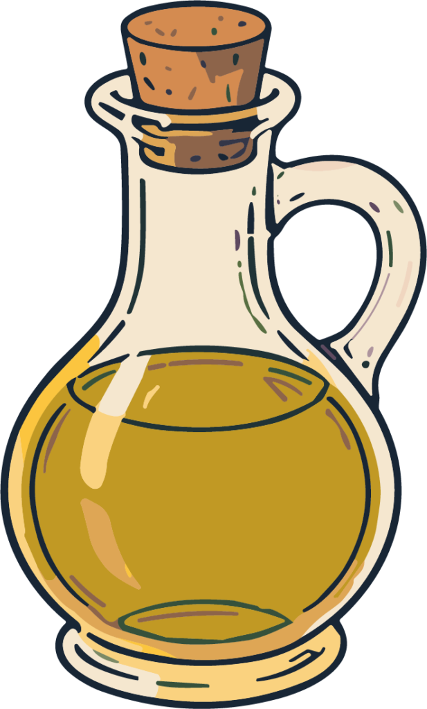 Olive Oil Bottle SVG Rustic Kitchen Vector