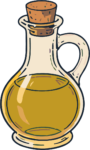 Olive Oil Bottle SVG Rustic Kitchen Vector