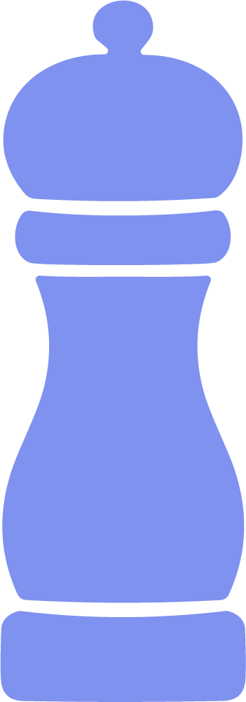 Pepper Mill SVG Simple Kitchenware Vector