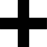 Plus Sign SVG Bold Symbol Vector