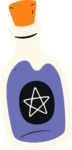 Potion Bottle SVG Mystic Cartoon Vector