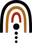Rainbow Arches SVG Earthy Nested Vector