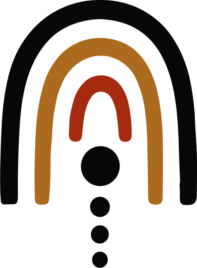 Rainbow Arches SVG Earthy Nested Vector
