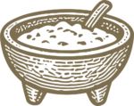 Rice Bowl SVG Rustic Sketch Vector