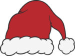 Santa Hat SVG Cheerful Holiday Vector