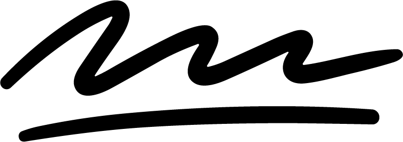 Signature Line SVG Bold Swoosh Vector