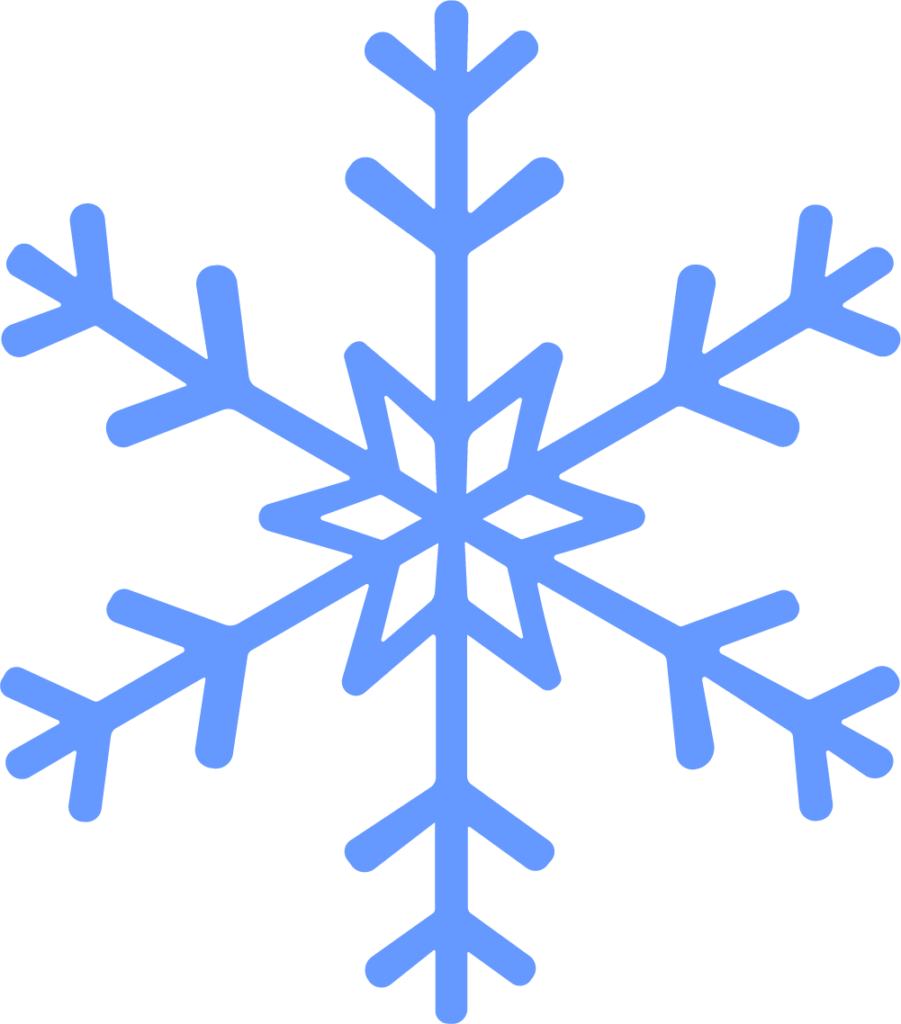 Snowflake SVG Delicate Winter Vector