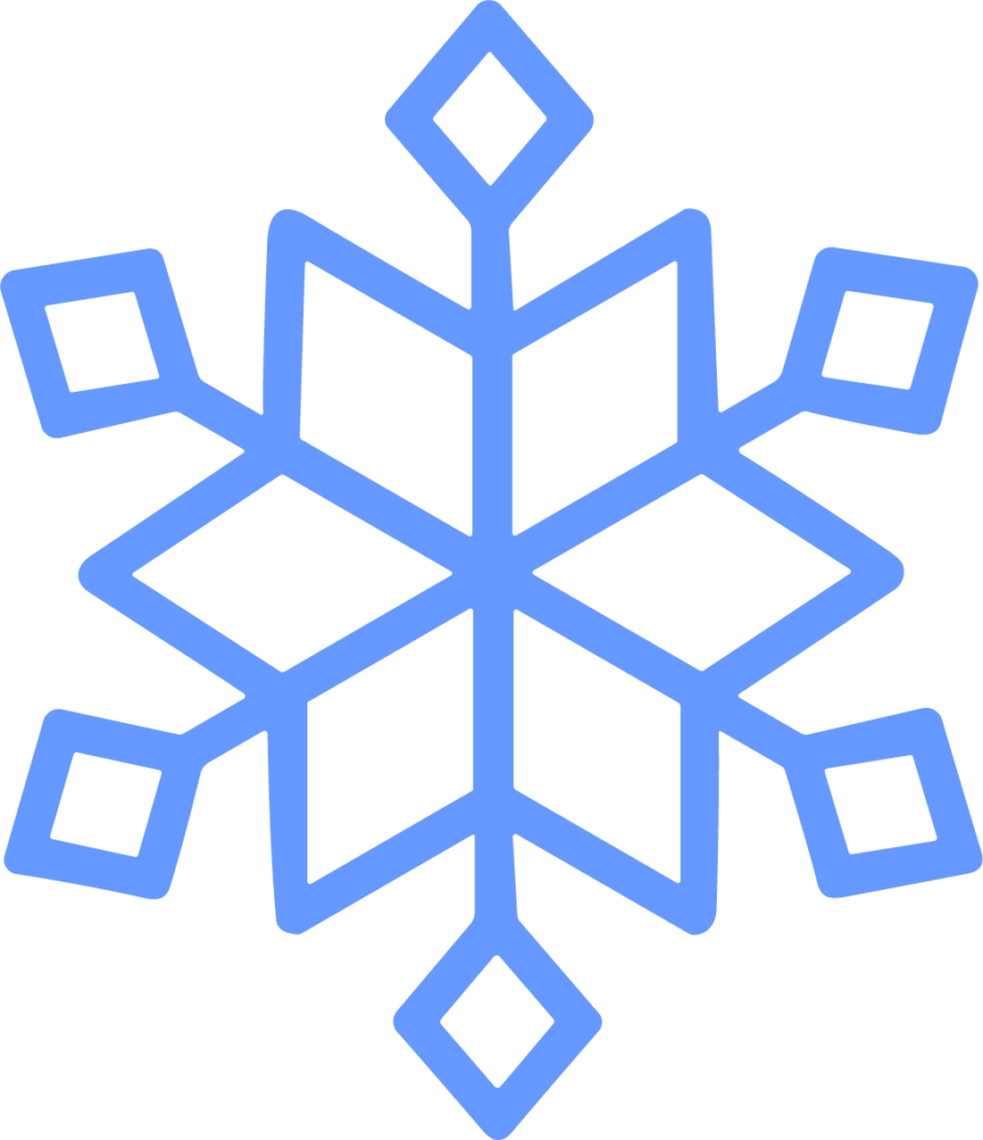 Snowflake SVG Delicate Winter Vector