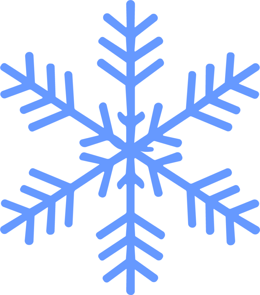 Snowflake SVG Delicate Frost Vector