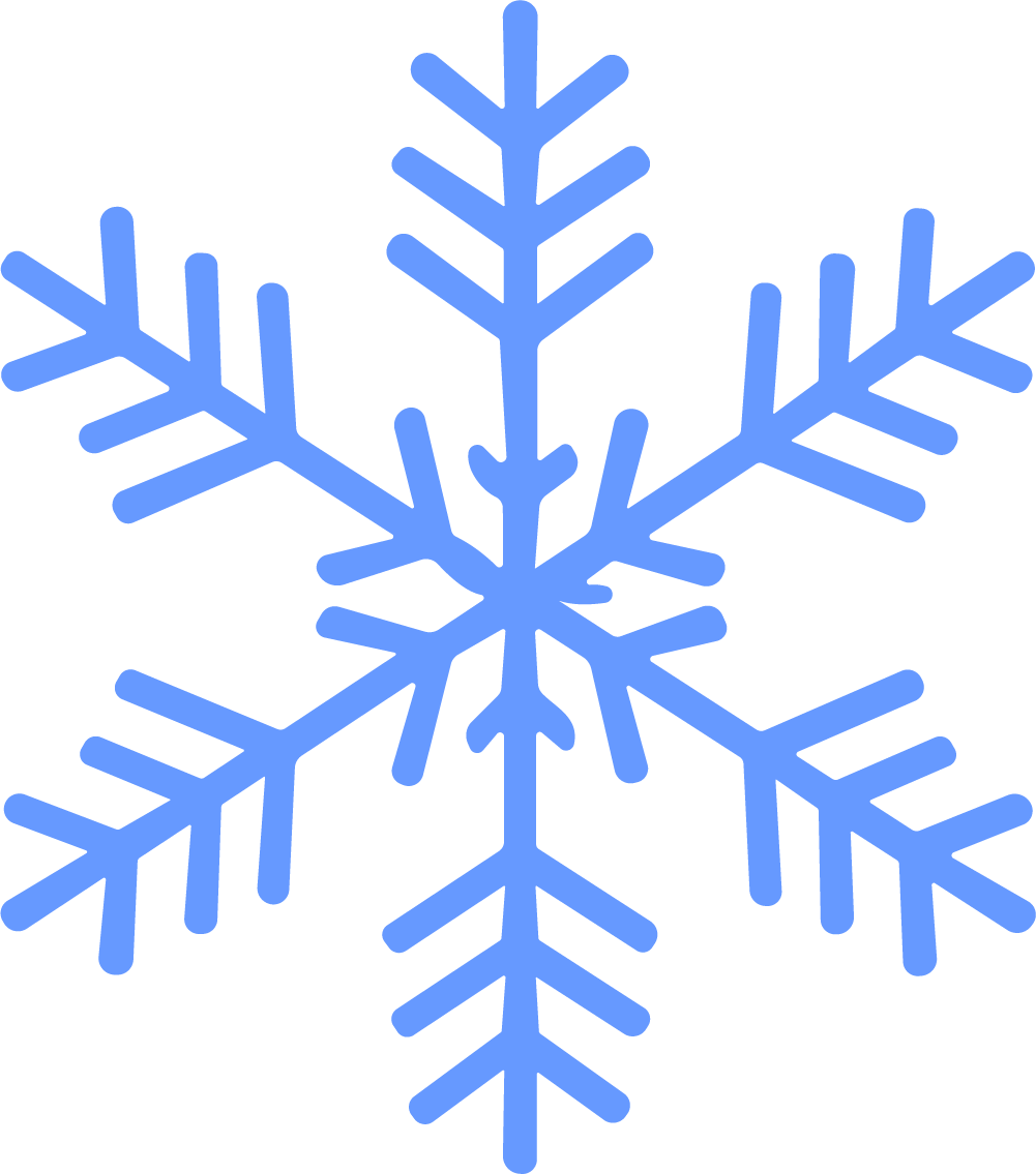 Snowflake SVG Delicate Frost Vector - Image 1