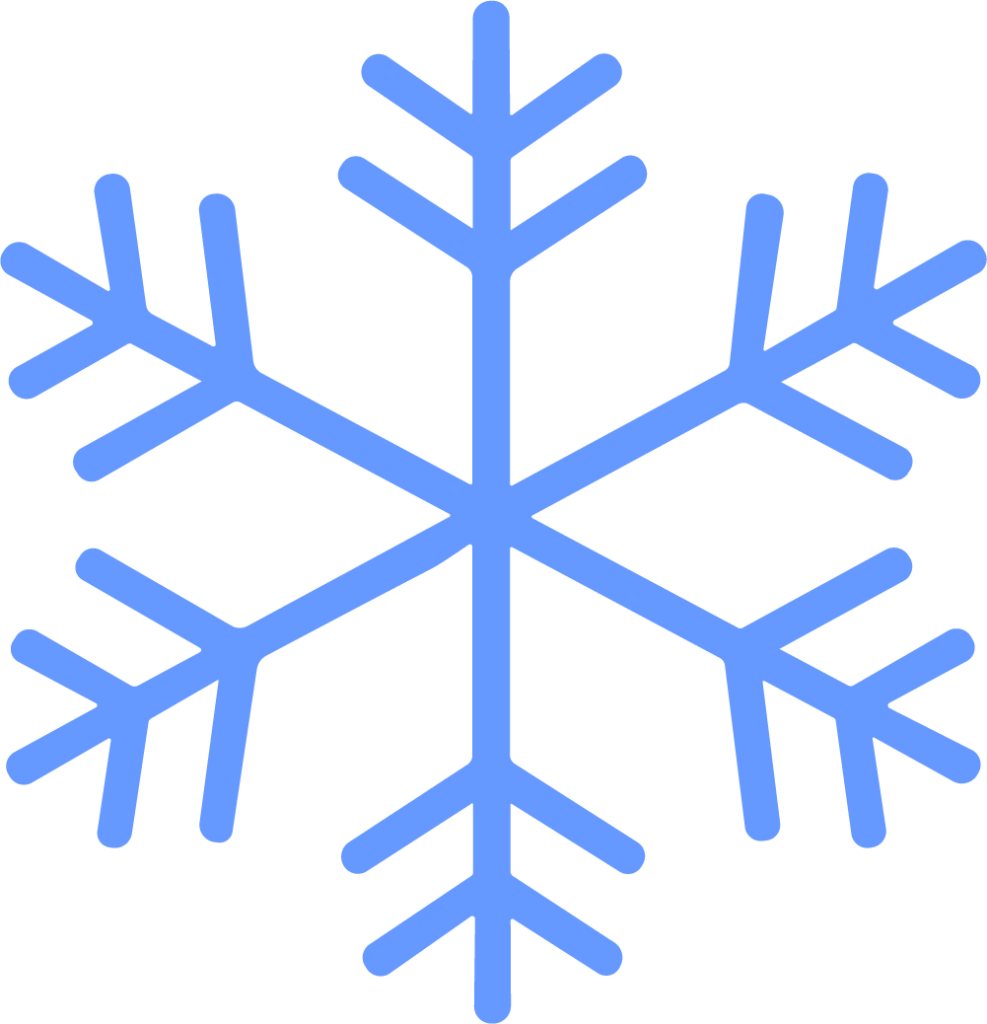 Snowflake SVG Delicate Frost Vector