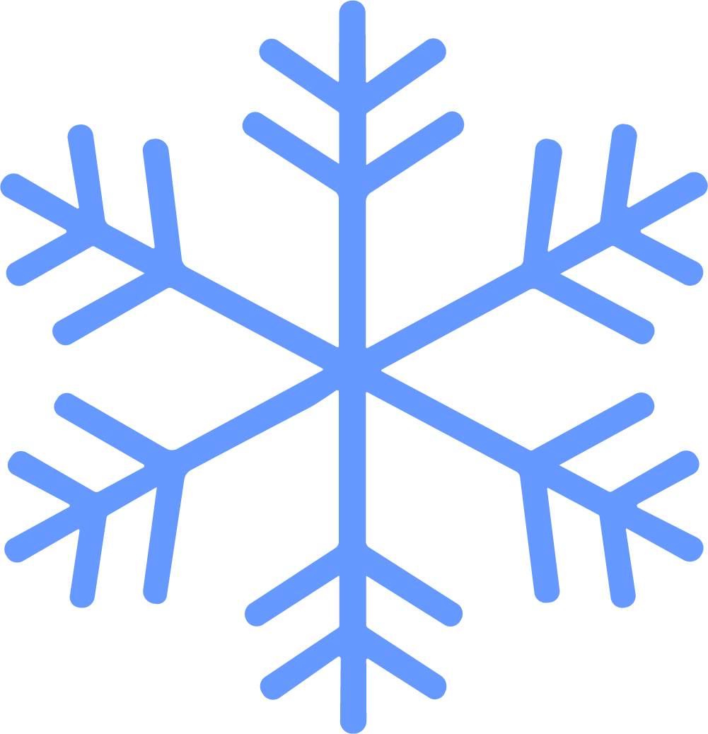 Snowflake SVG Delicate Frost Vector - Image 1